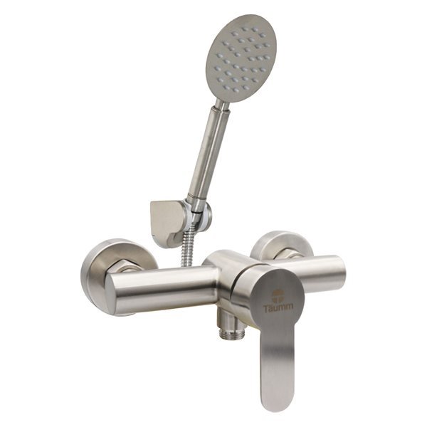Monomando Ducha Modern Inox
