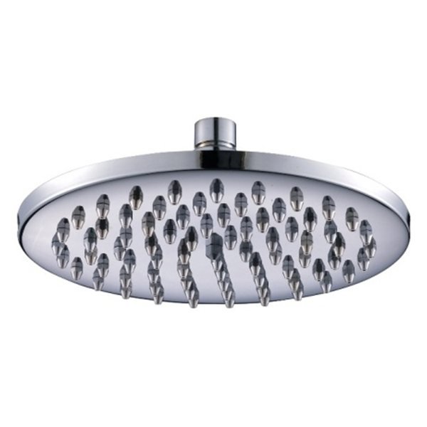 Plato Ducha Redondo Acero Inox. 8"
