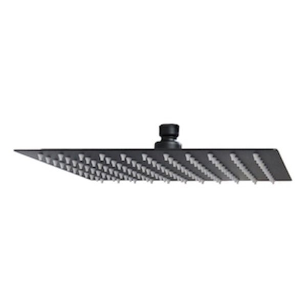 Plato Ducha Cuadrado 10" Schwarz