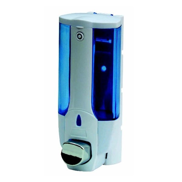 Dispensador Jabón Plástico BlancoCeleste