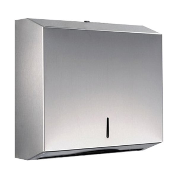 Dispensador papel Interofoliado Acero Inoxidable
