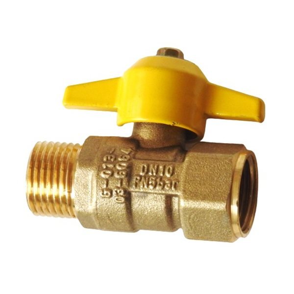 Llave Paso para Gas HI-HE 1/2"