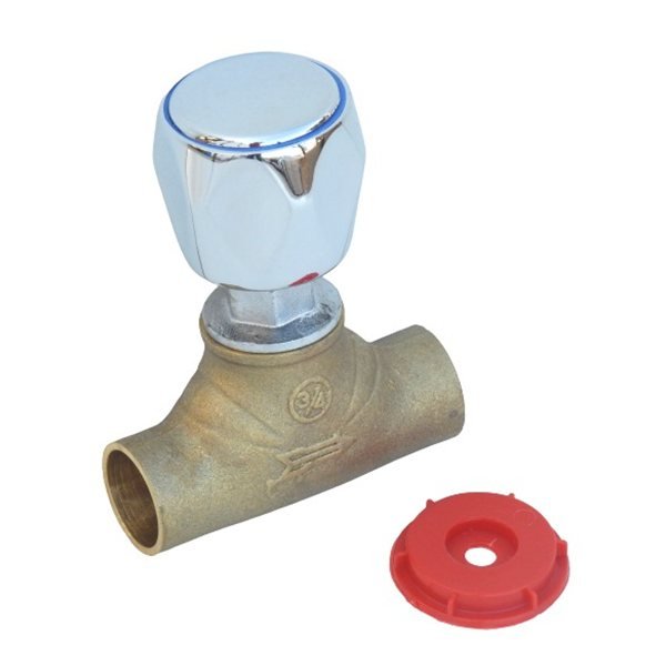Llave Paso So Superior Cromado 3/4"