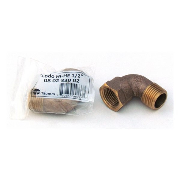 Codo HI-HE 1/2" Bolsa