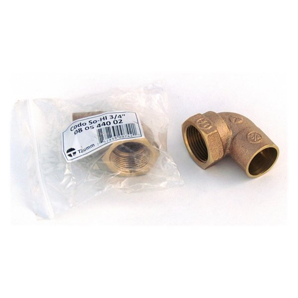 Codo So-HI 3/4" Bolsa