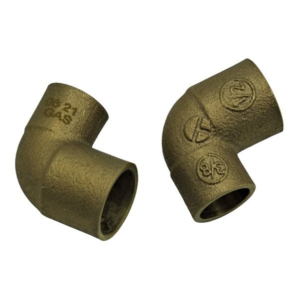 Codo So-So 1/2" x 3/8" - GAS