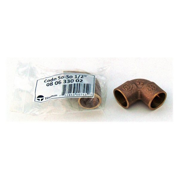 Codo So-So 1/2" Bolsa