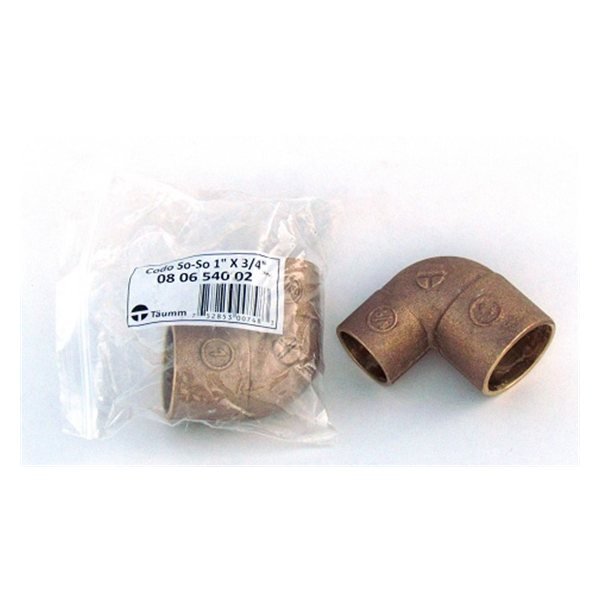 Codo So-So 1" x 3/4" Bolsa