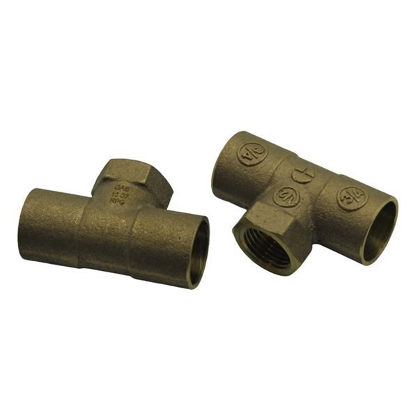 Tee So-So-HI 3/4x3/4x1/2" - GAS