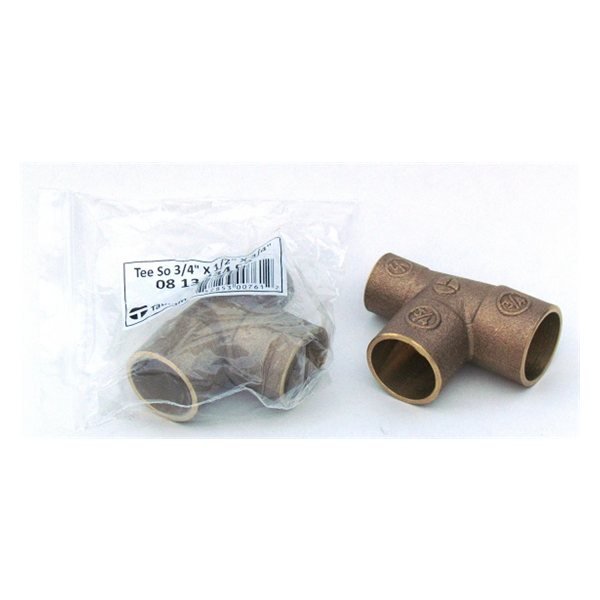 Tee So 3/4" x 1/2" x 3/4" Bolsa