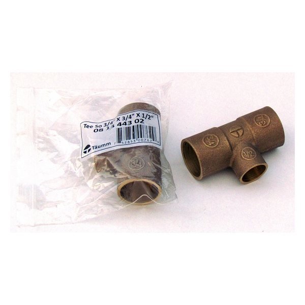 Tee So 3/4" x 3/4" x 1/2" Bolsa