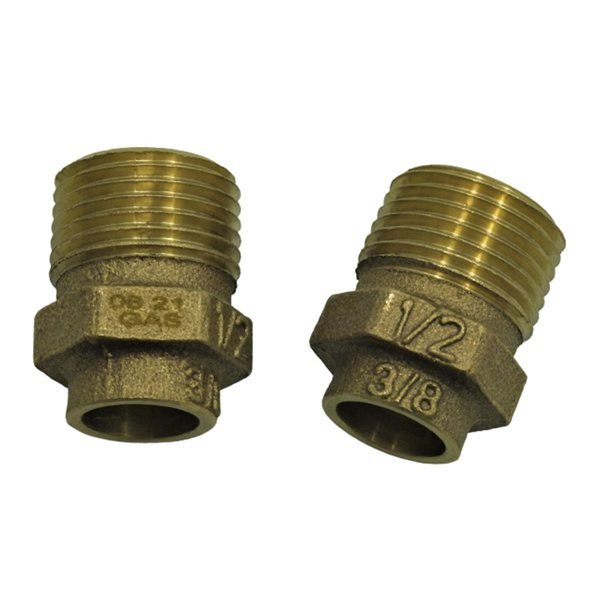 Terminal So-HE 3/8" x 1/2" - GAS