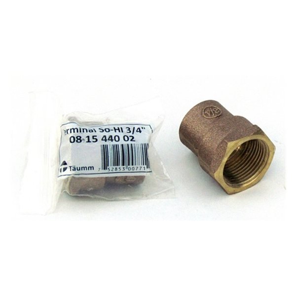 Terminal So-HI 3/4" Bolsa
