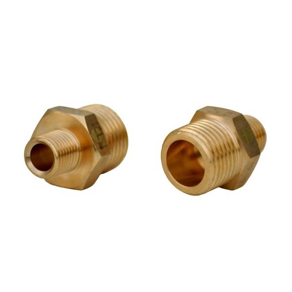 Hilo con Tuerca 1/2" x 1/4" - Latón