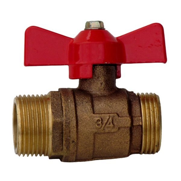 Llave Bola Mariposa HE-HE 3/4" Light