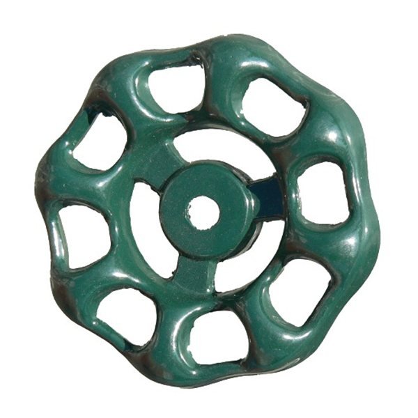 Manilla Aluminio Llave Paso 1/2" Verde