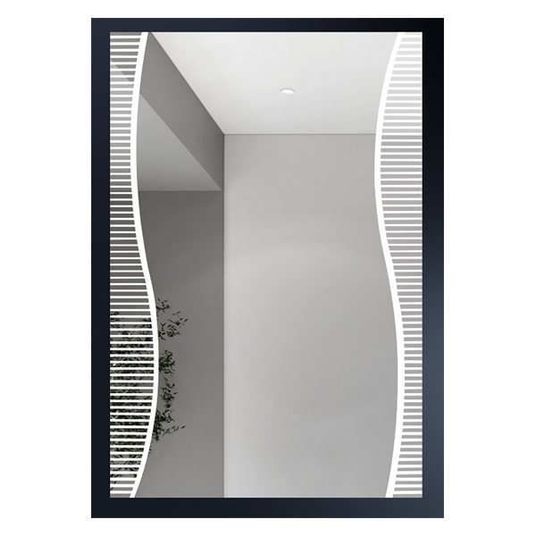 Espejo 60x90 Rectangular Franjas Onda