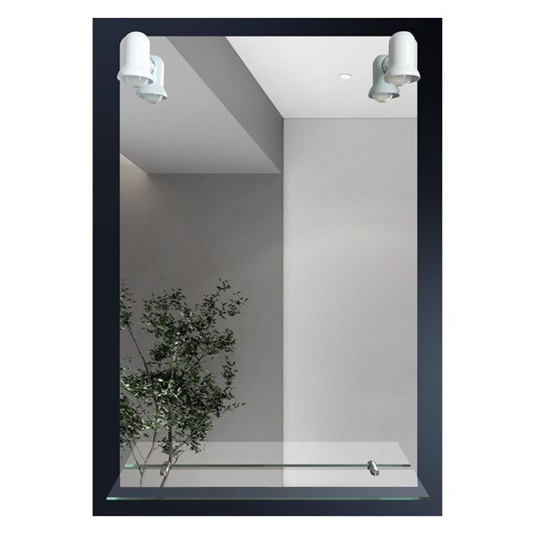 Espejo 60x90 Rectang. /Repisa y 2 luces