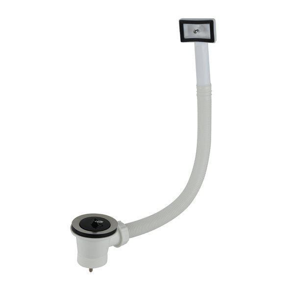 Desagüe Plástico 1.1/2" c/tubo Rebalse